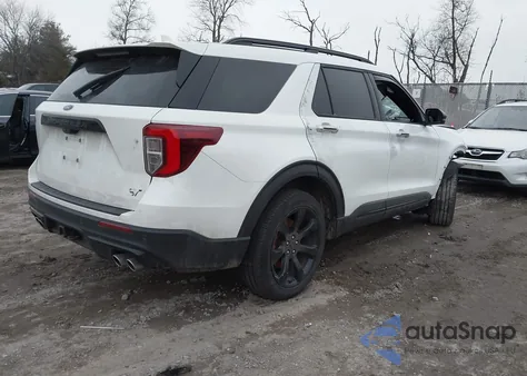 2023 Ford Explorer St из США, поврежденный, VIN 1FM5K8GC8PGB04392